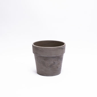 SPANG Wide Edge Pot Basalt 寬邊陶盆 玄武岩紋